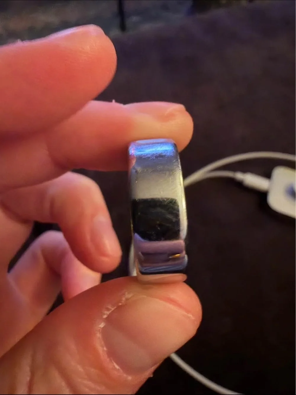Gen 4 Silver Oura Ring Size 9